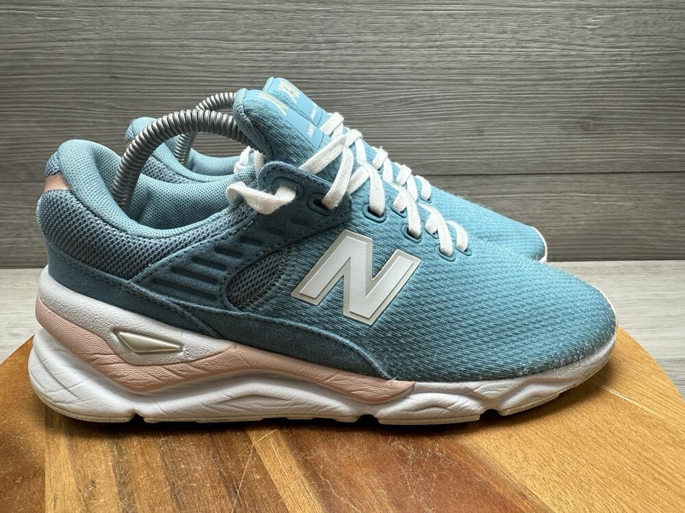 New Balance X-90 Blue White' Mesh Running Shoes (WSX90CYC) Women’s 9